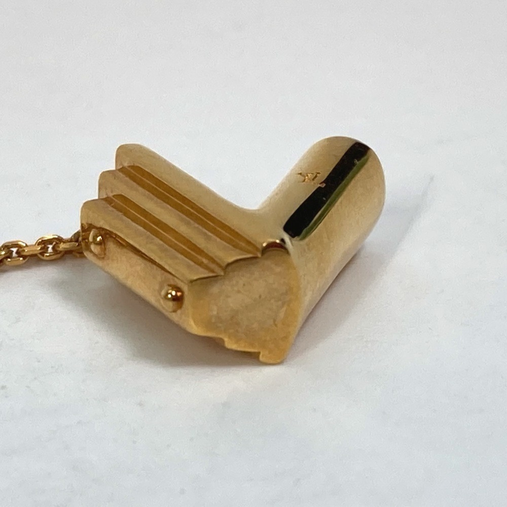 LOUIS VUITTON Gold Necklace - Picture 4 of 12